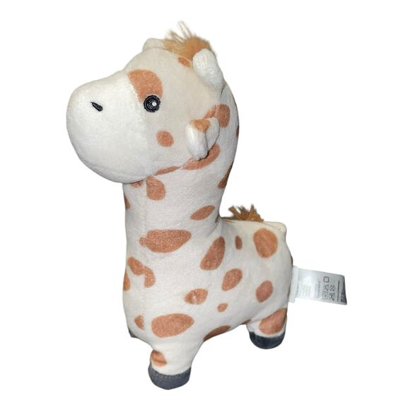 H&M Home Plush Giraffe Stuffed Animal Baby Nursery Stitched Eyes Safari Gift 8” - Picture 2 of 12